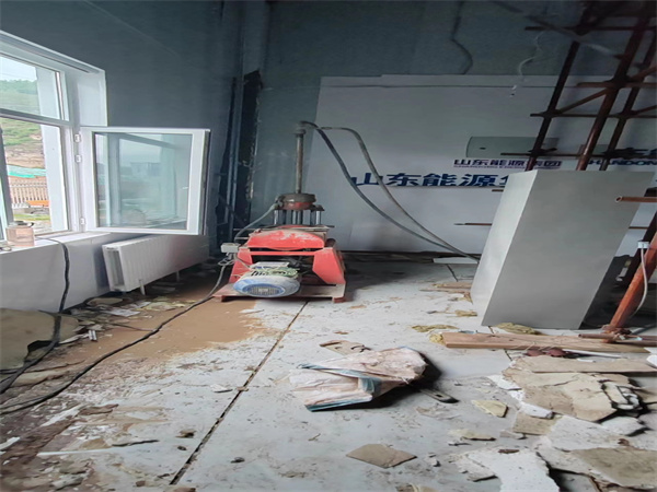 额敏地基基础下沉墙体裂缝加固注浆顶升施工